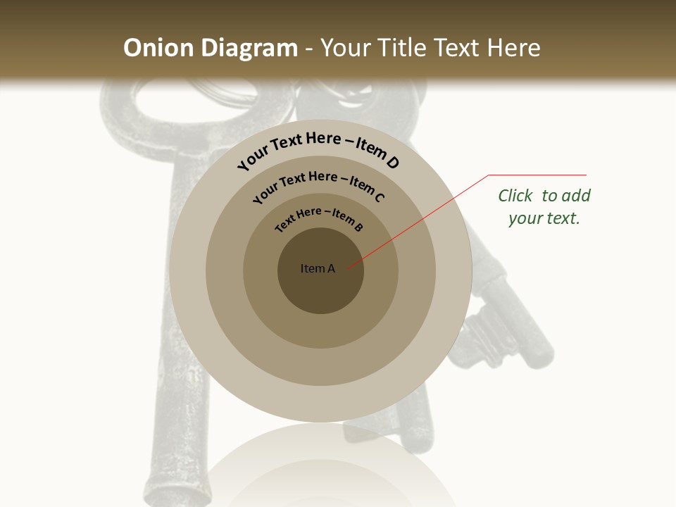 A Bunch Of Keys Sitting On Top Of Each Other PowerPoint Template