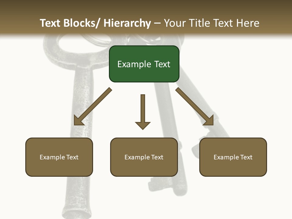 A Bunch Of Keys Sitting On Top Of Each Other PowerPoint Template
