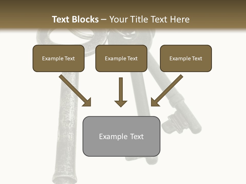 A Bunch Of Keys Sitting On Top Of Each Other PowerPoint Template