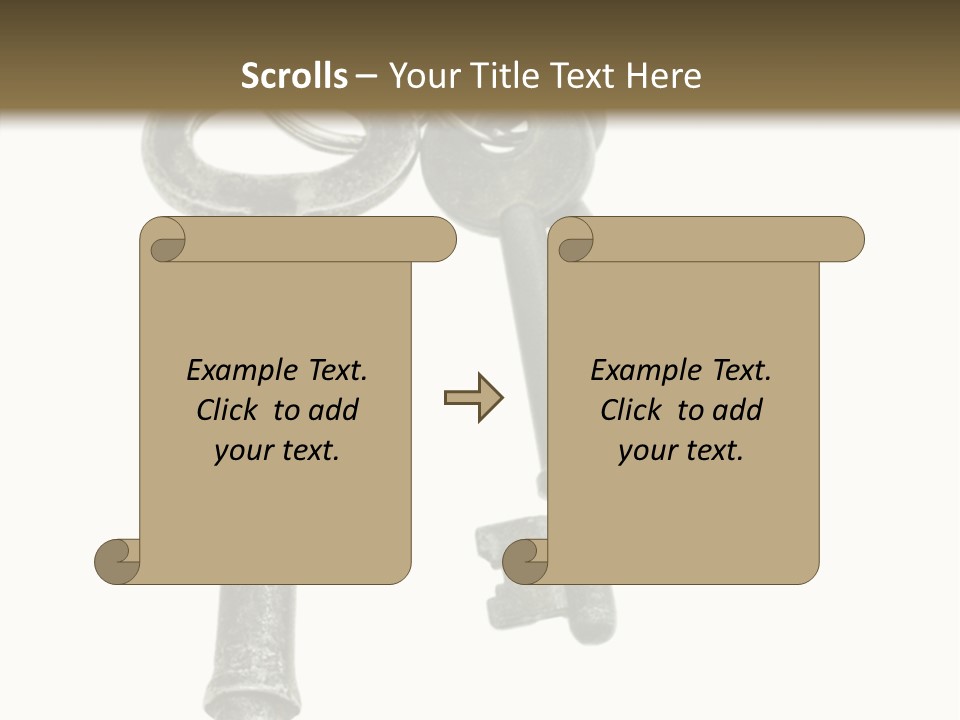 A Bunch Of Keys Sitting On Top Of Each Other PowerPoint Template