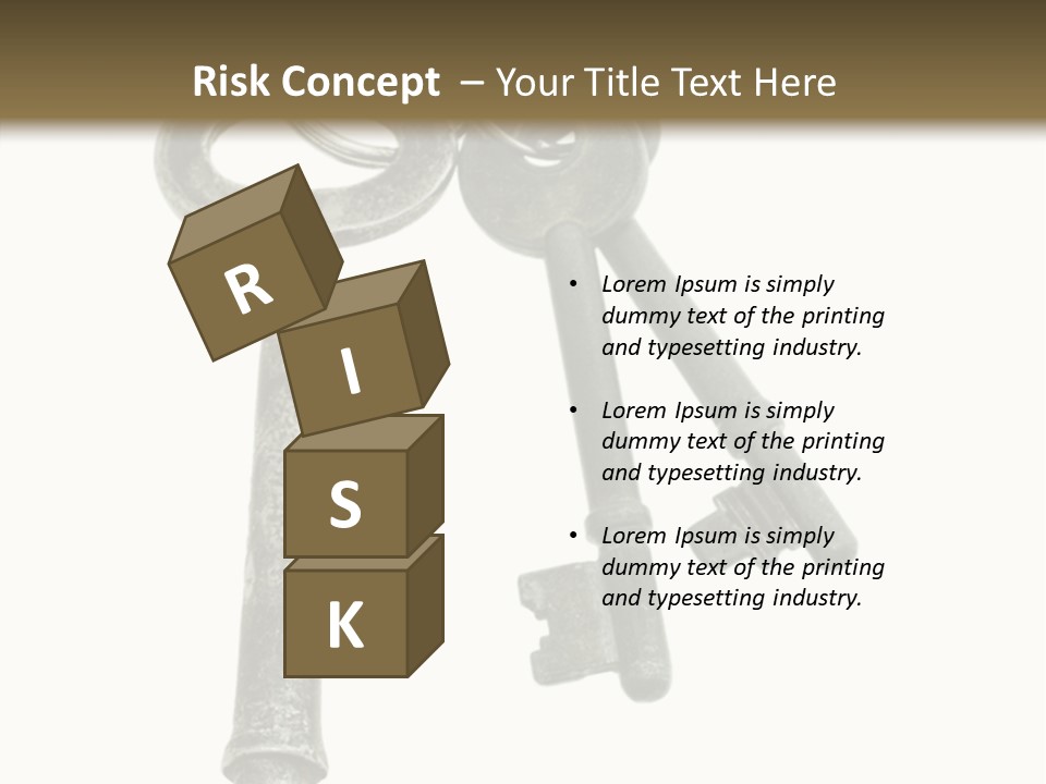 A Bunch Of Keys Sitting On Top Of Each Other PowerPoint Template