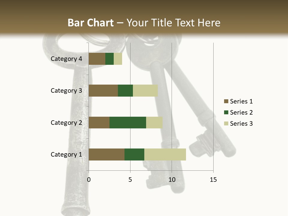 A Bunch Of Keys Sitting On Top Of Each Other PowerPoint Template