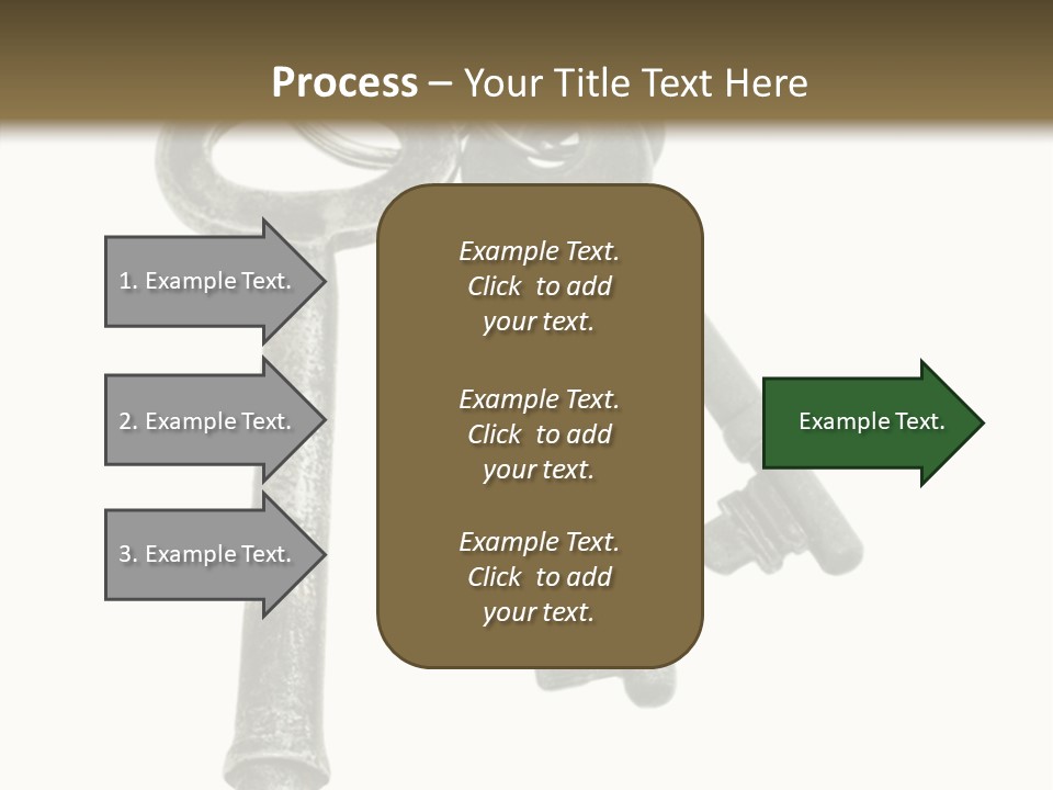 A Bunch Of Keys Sitting On Top Of Each Other PowerPoint Template