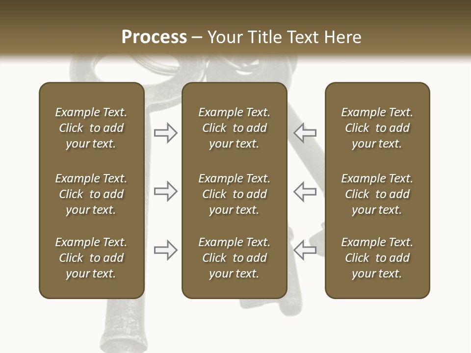 A Bunch Of Keys Sitting On Top Of Each Other PowerPoint Template