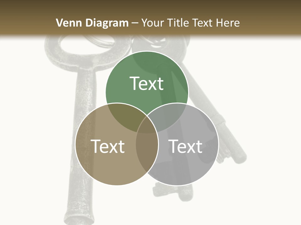 A Bunch Of Keys Sitting On Top Of Each Other PowerPoint Template