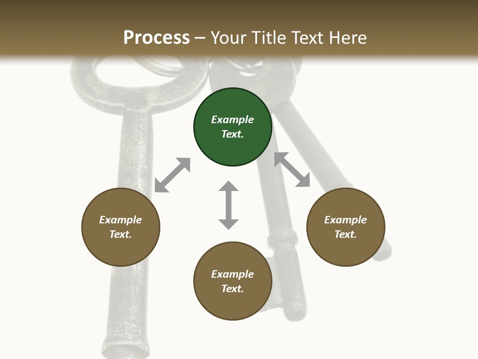 A Bunch Of Keys Sitting On Top Of Each Other PowerPoint Template