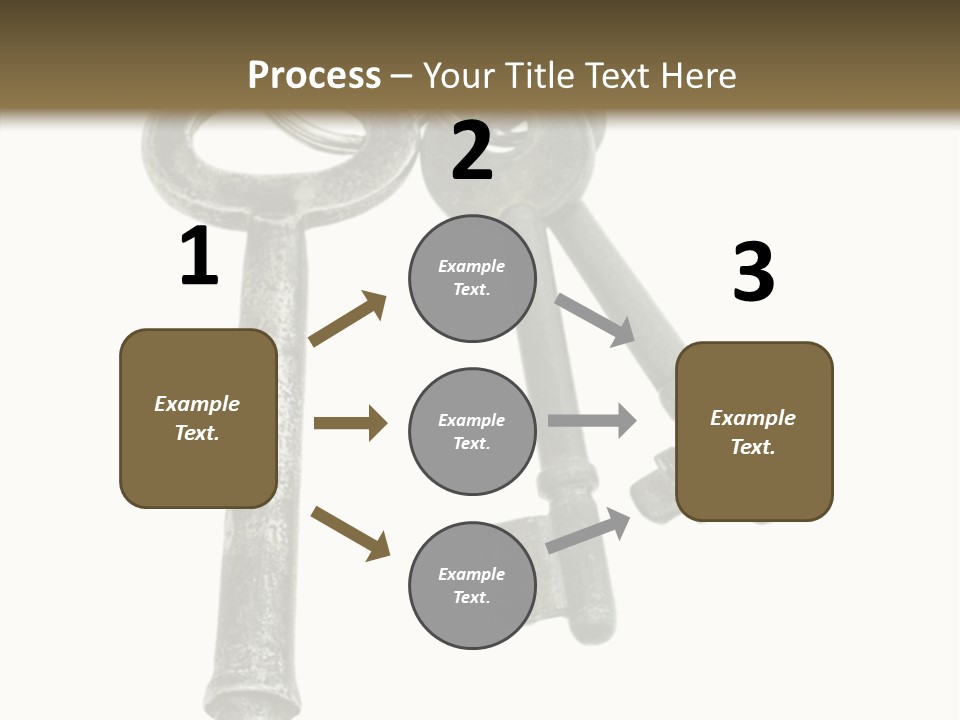 A Bunch Of Keys Sitting On Top Of Each Other PowerPoint Template