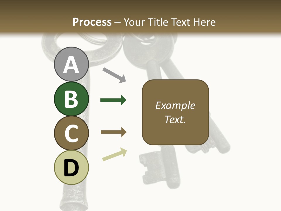 A Bunch Of Keys Sitting On Top Of Each Other PowerPoint Template