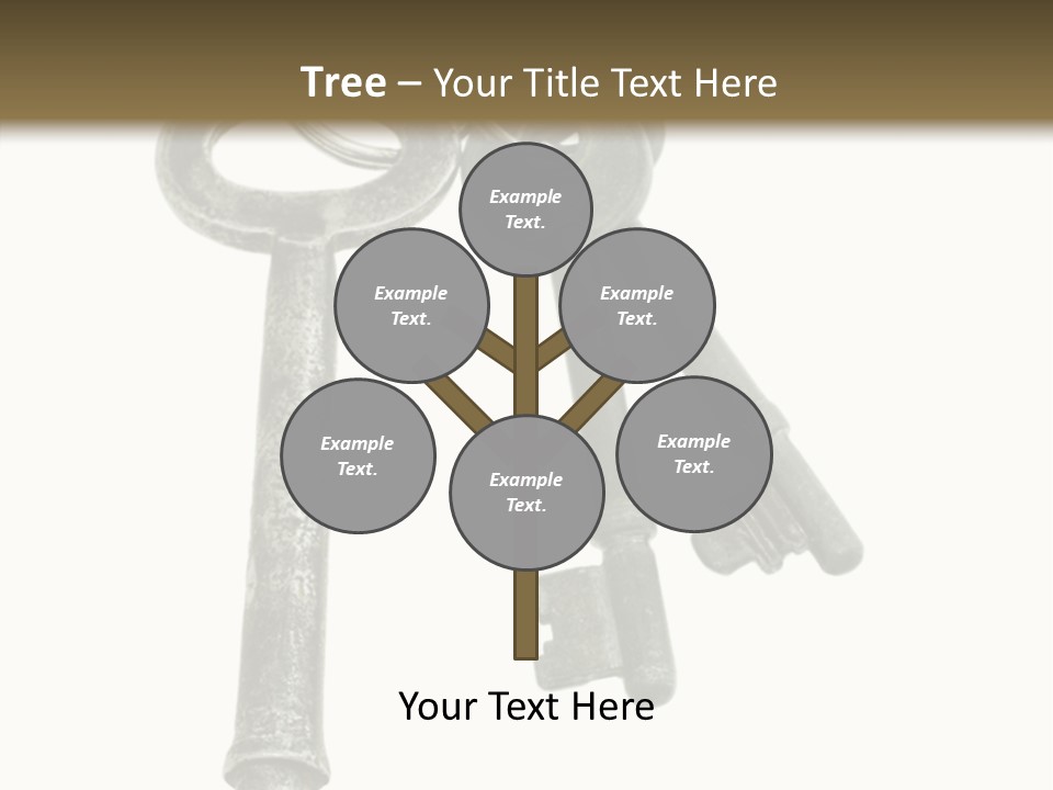 A Bunch Of Keys Sitting On Top Of Each Other PowerPoint Template