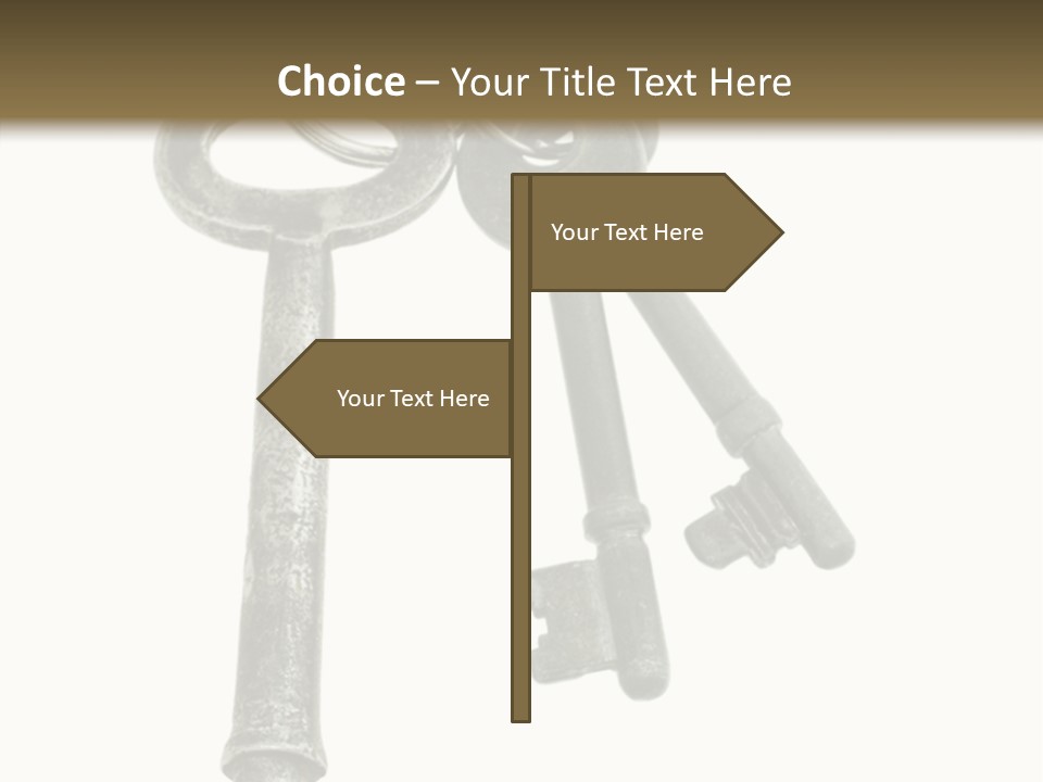 A Bunch Of Keys Sitting On Top Of Each Other PowerPoint Template