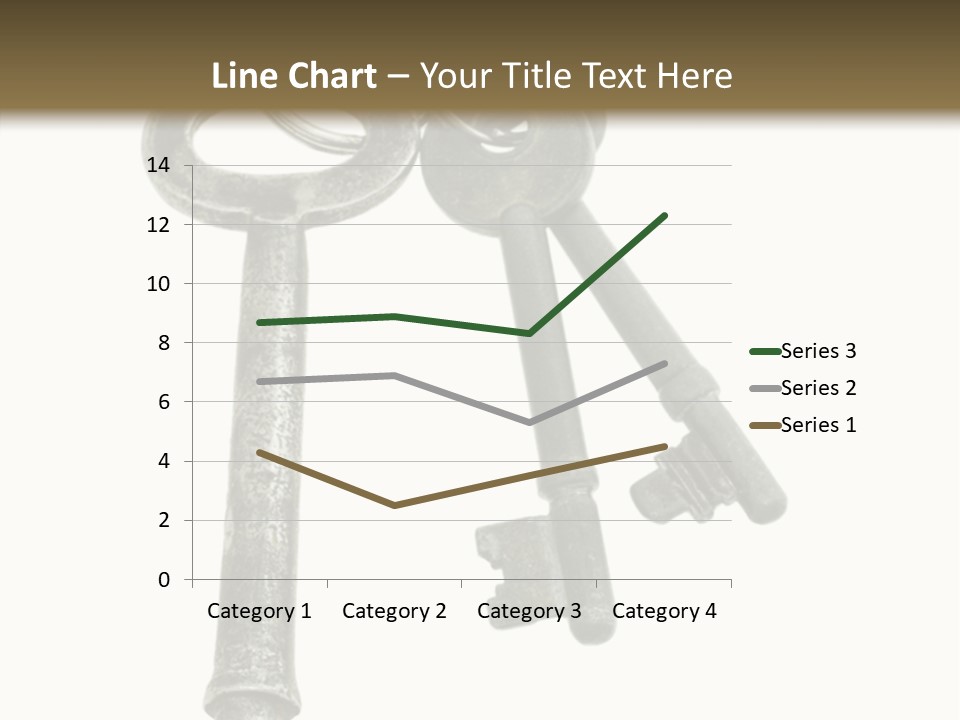 A Bunch Of Keys Sitting On Top Of Each Other PowerPoint Template