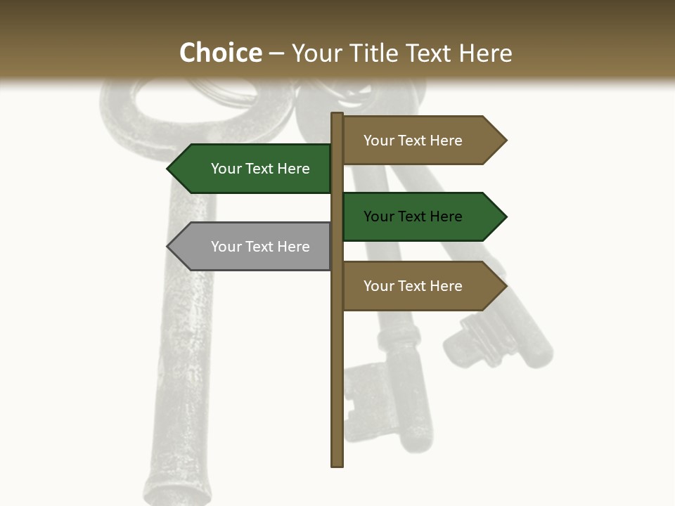 A Bunch Of Keys Sitting On Top Of Each Other PowerPoint Template