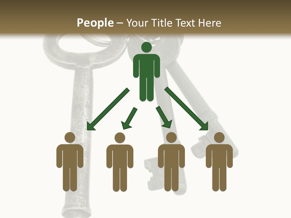 A Bunch Of Keys Sitting On Top Of Each Other PowerPoint Template