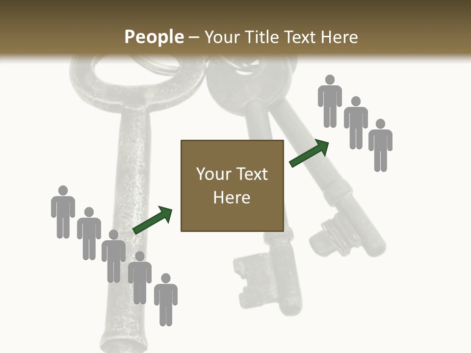 A Bunch Of Keys Sitting On Top Of Each Other PowerPoint Template