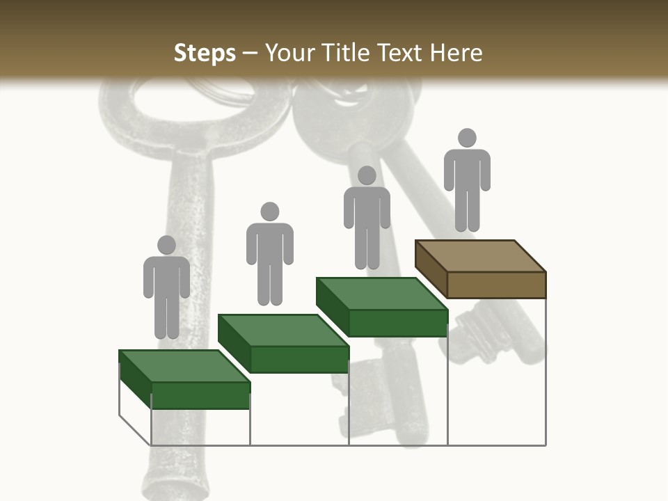 A Bunch Of Keys Sitting On Top Of Each Other PowerPoint Template