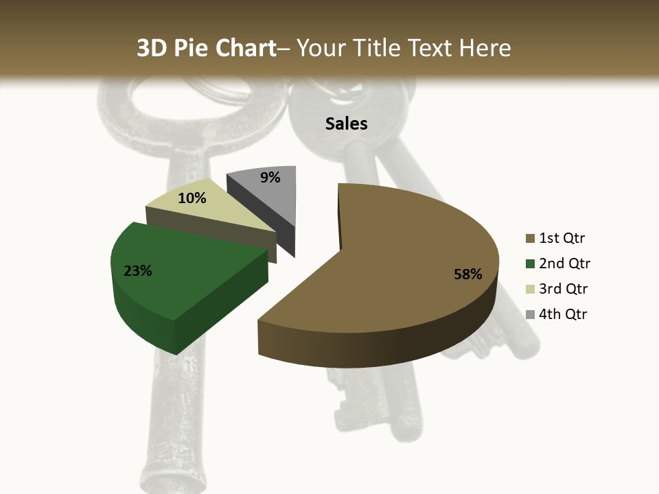 A Bunch Of Keys Sitting On Top Of Each Other PowerPoint Template