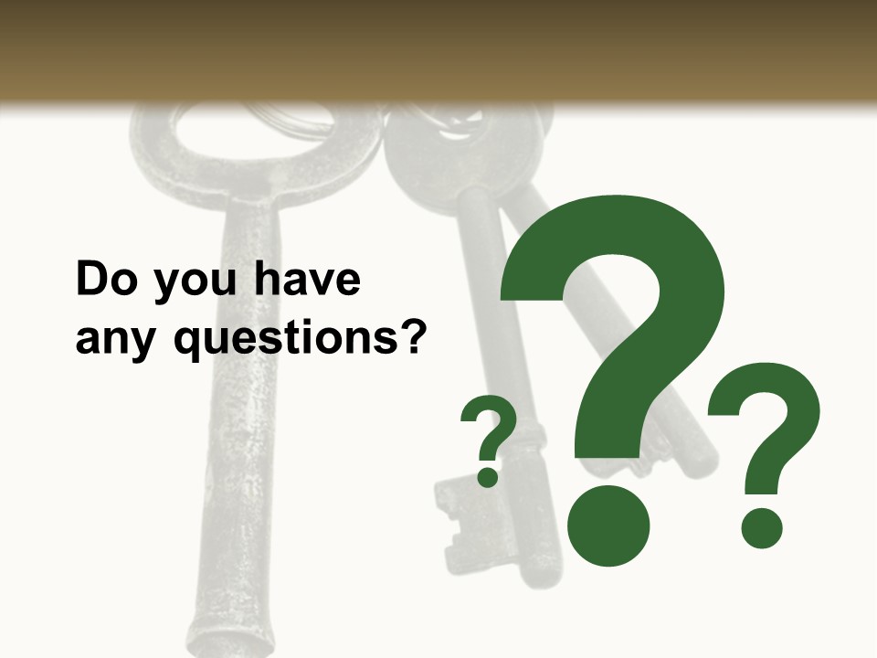 A Bunch Of Keys Sitting On Top Of Each Other PowerPoint Template