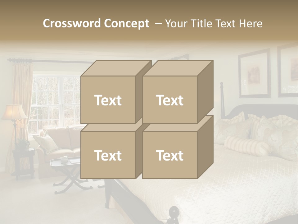 Tray Quilt Luxury PowerPoint Template