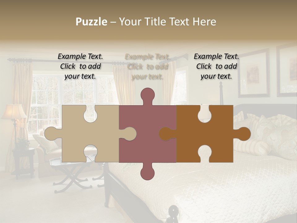 Tray Quilt Luxury PowerPoint Template