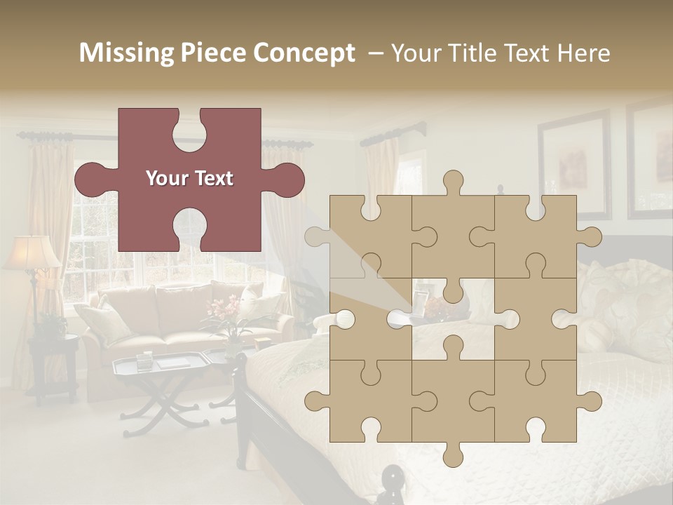 Tray Quilt Luxury PowerPoint Template