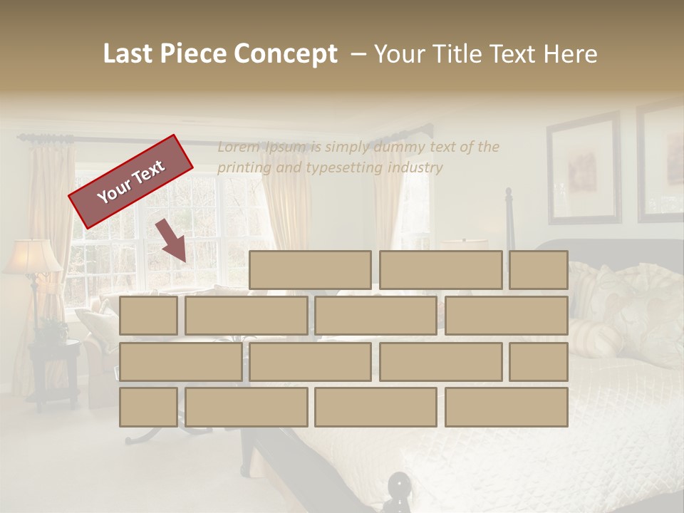 Tray Quilt Luxury PowerPoint Template