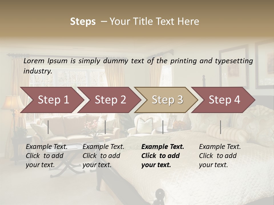 Tray Quilt Luxury PowerPoint Template
