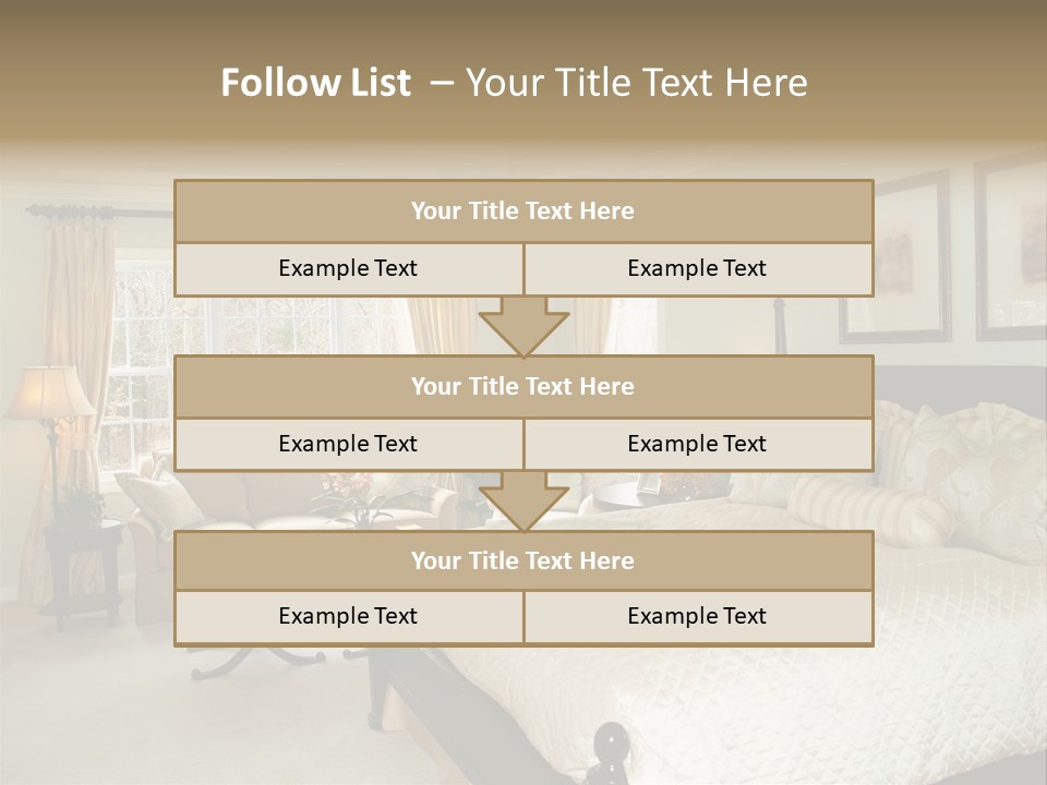 Tray Quilt Luxury PowerPoint Template