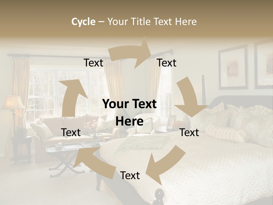 Tray Quilt Luxury PowerPoint Template