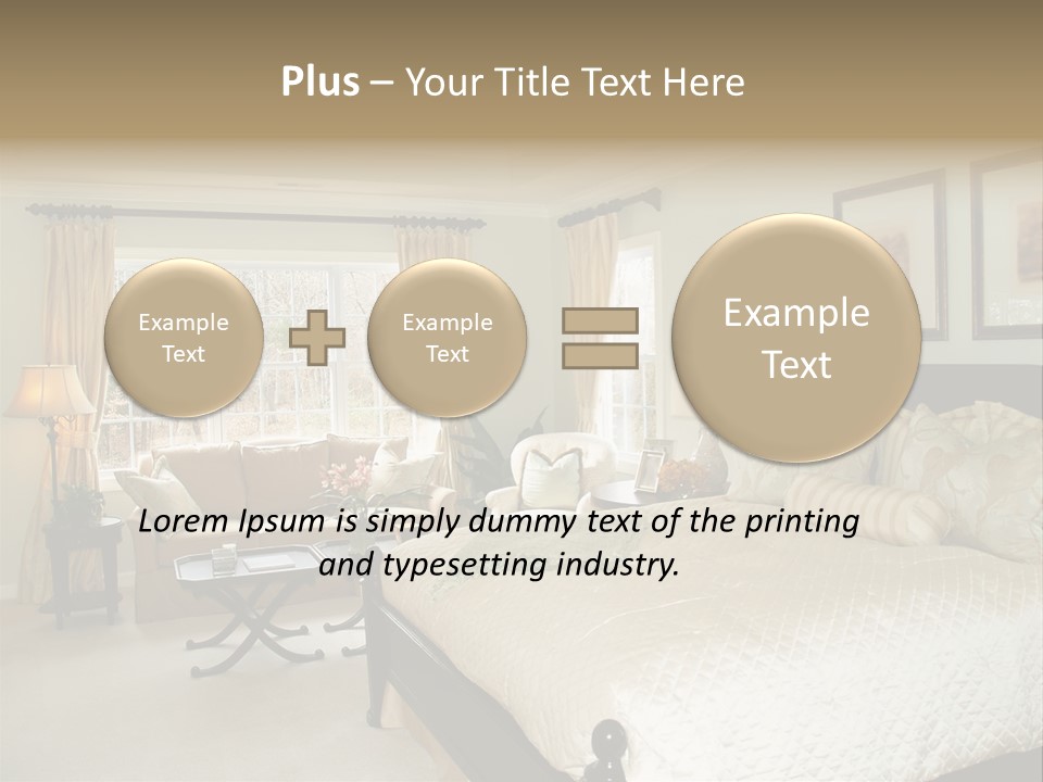 Tray Quilt Luxury PowerPoint Template