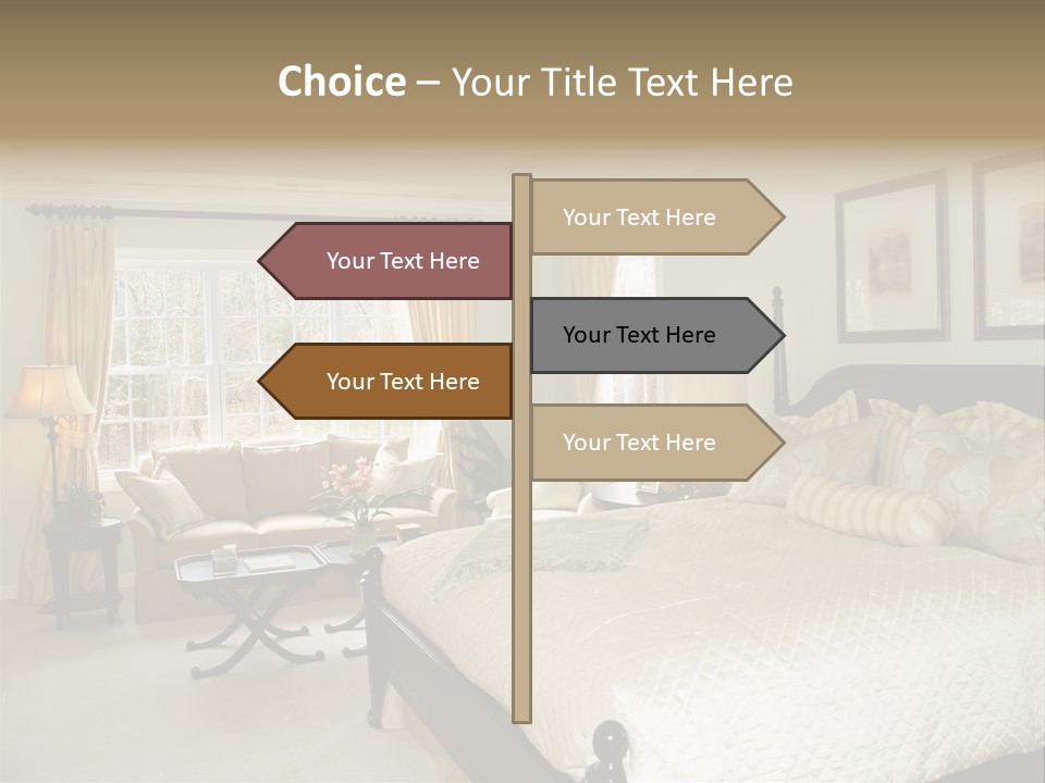 Tray Quilt Luxury PowerPoint Template