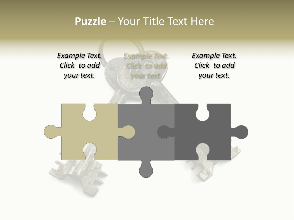 Key Rust Metallic PowerPoint Template