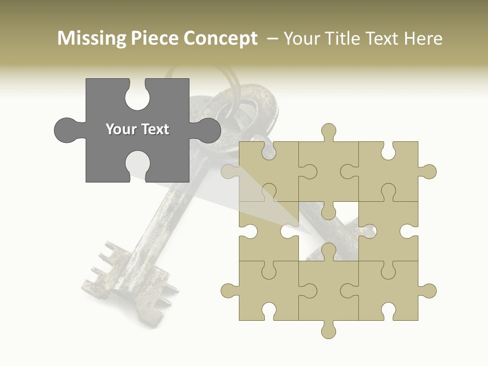 Key Rust Metallic PowerPoint Template