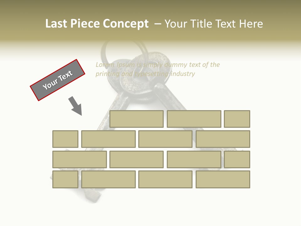 Key Rust Metallic PowerPoint Template
