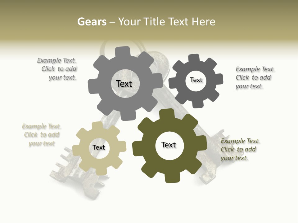 Key Rust Metallic PowerPoint Template