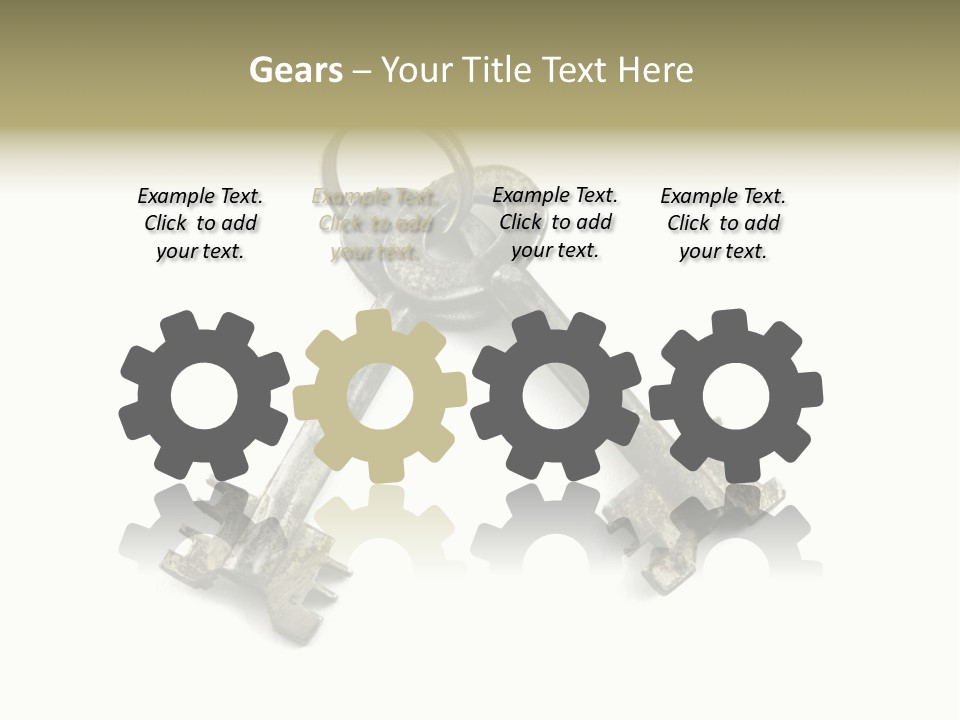 Key Rust Metallic PowerPoint Template