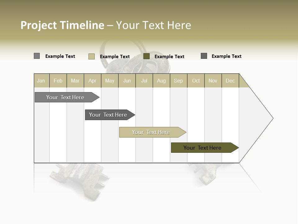 Key Rust Metallic PowerPoint Template