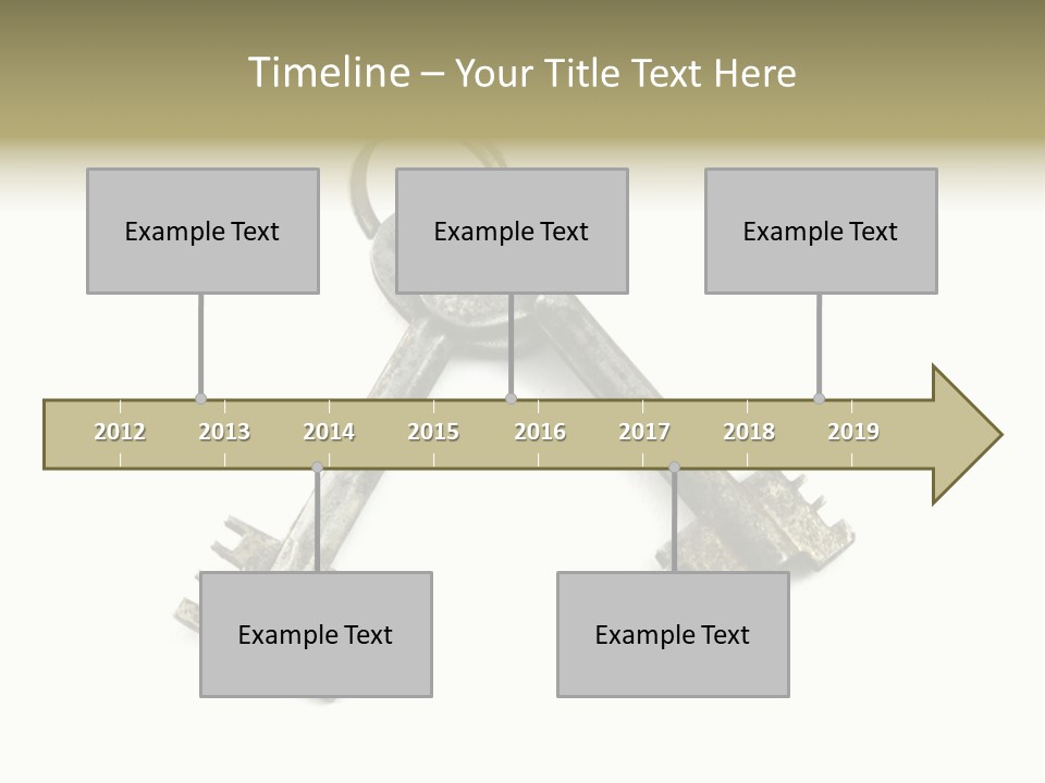 Key Rust Metallic PowerPoint Template