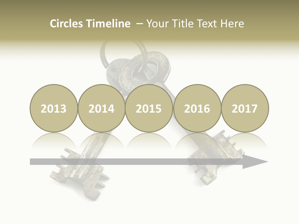 Key Rust Metallic PowerPoint Template