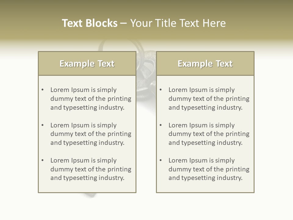 Key Rust Metallic PowerPoint Template