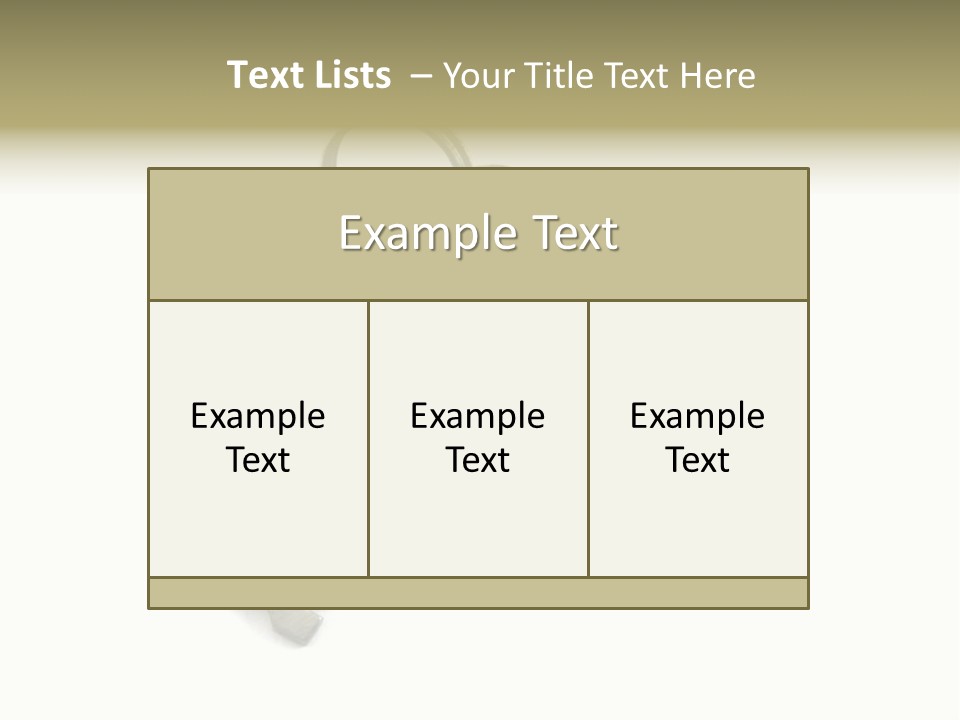 Key Rust Metallic PowerPoint Template