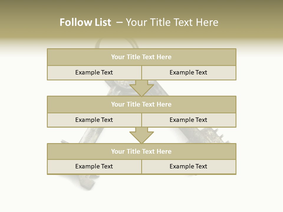 Key Rust Metallic PowerPoint Template