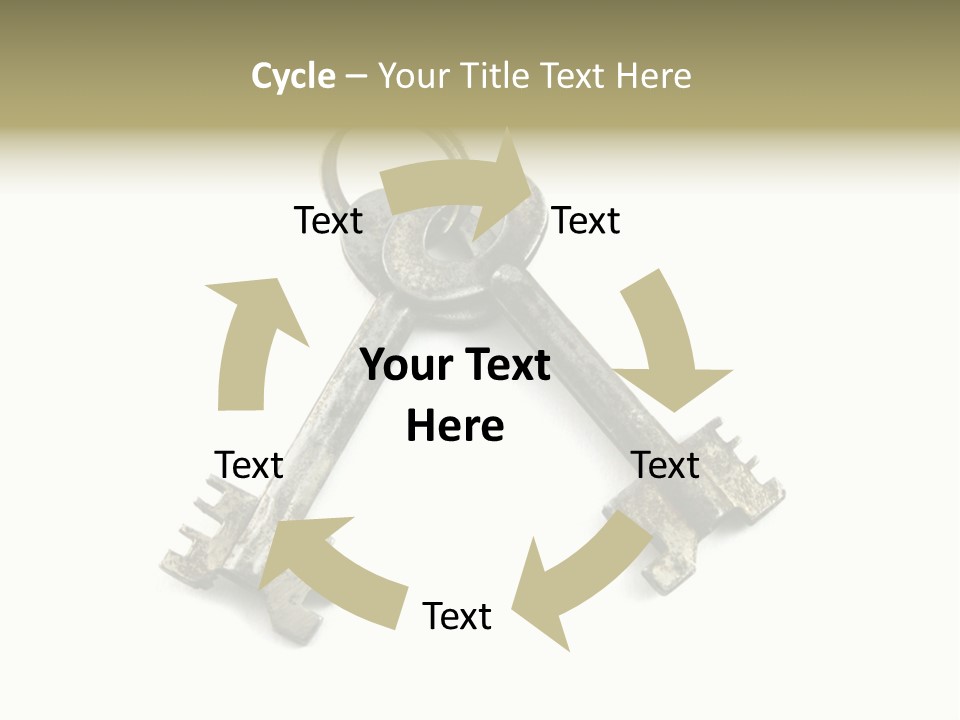 Key Rust Metallic PowerPoint Template