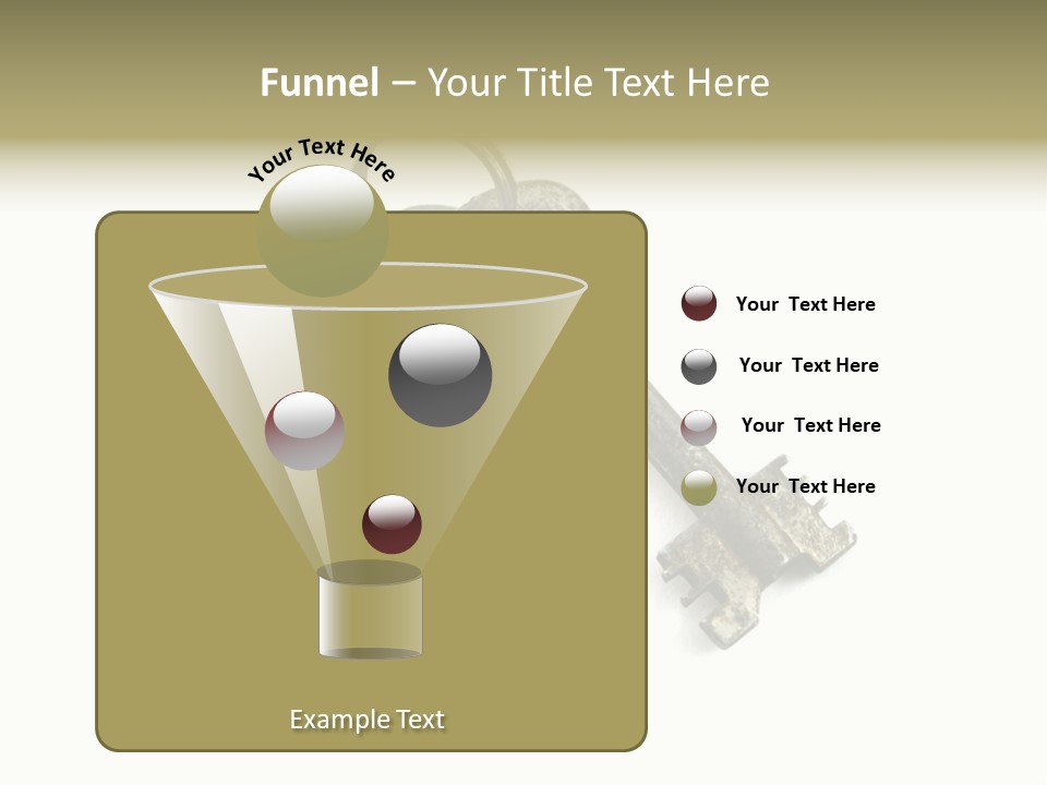 Key Rust Metallic PowerPoint Template