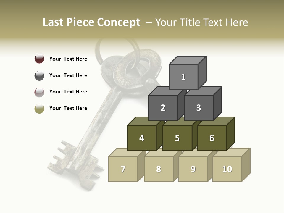 Key Rust Metallic PowerPoint Template