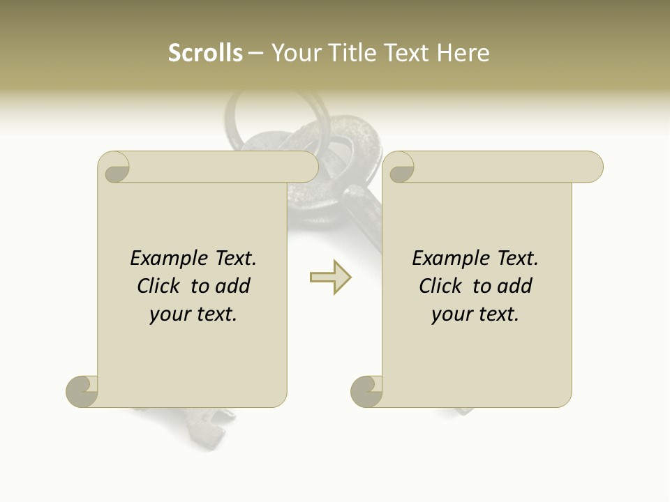 Key Rust Metallic PowerPoint Template