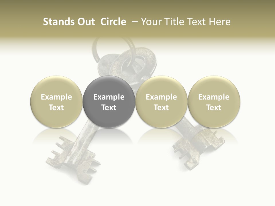 Key Rust Metallic PowerPoint Template