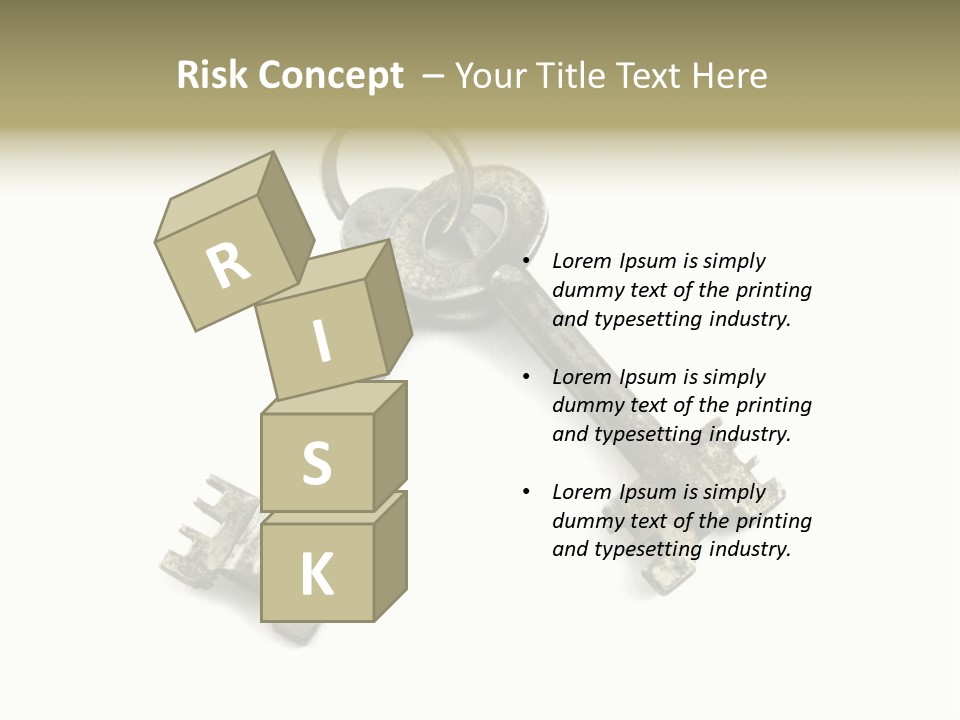 Key Rust Metallic PowerPoint Template