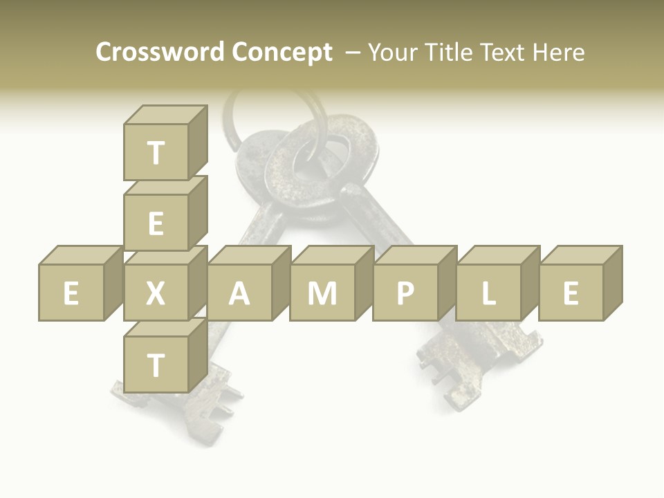 Key Rust Metallic PowerPoint Template