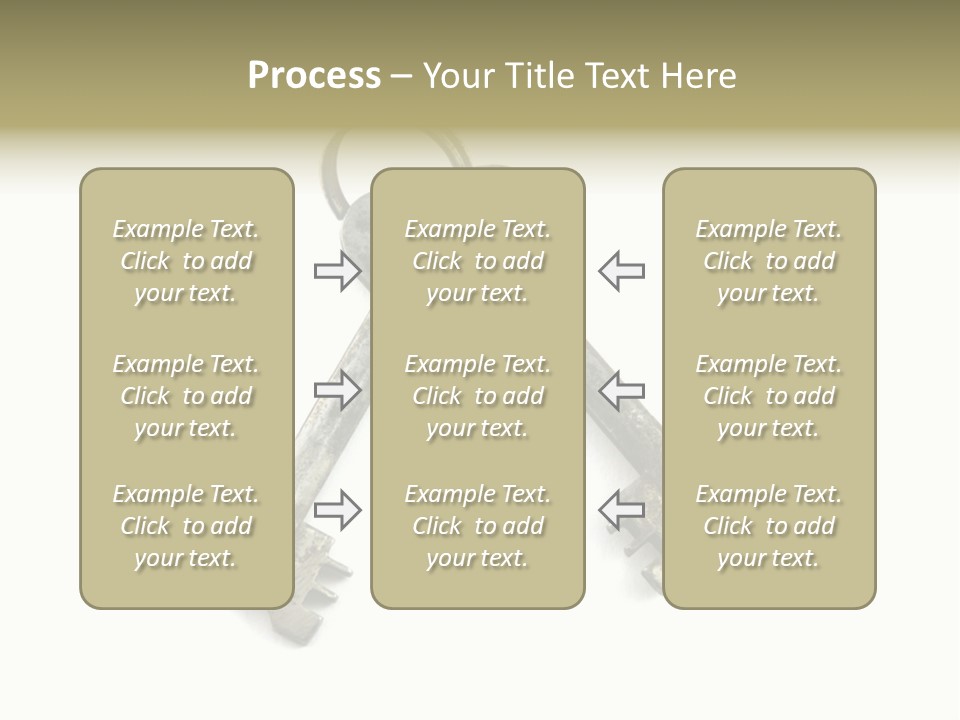 Key Rust Metallic PowerPoint Template
