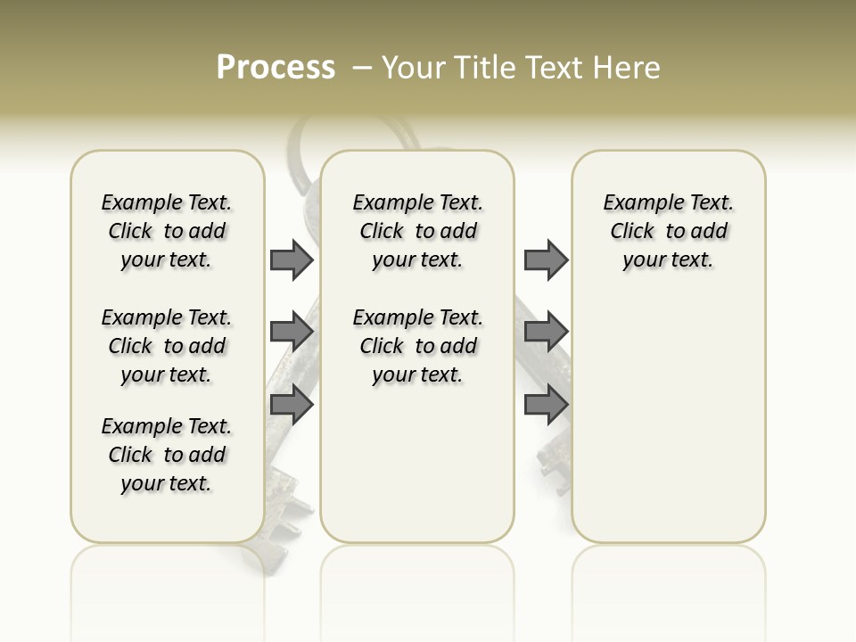 Key Rust Metallic PowerPoint Template